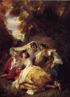 Winterhalter, Franz Xavier - La Siesta